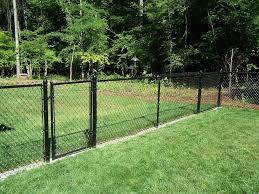 Black Viny Chain Link Fences
